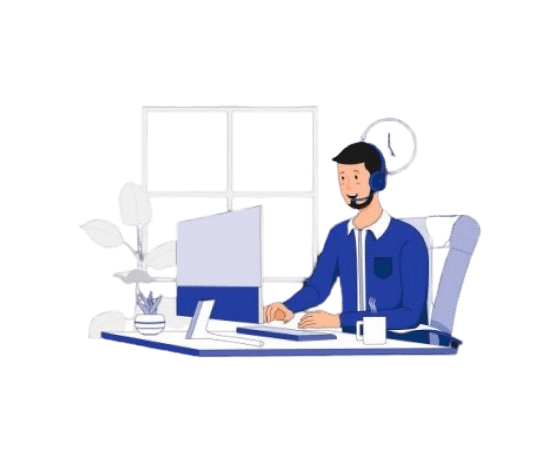 Customer support illustration